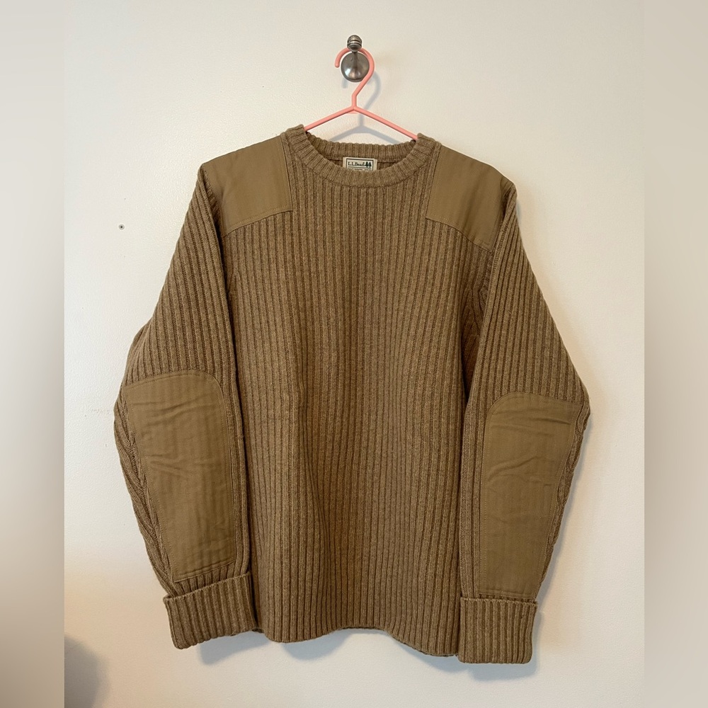 Vintage Men’s LL Bean 100% Wool Sweater